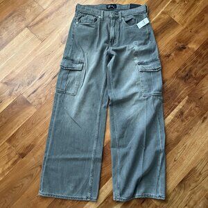 NWT** GAP High Rise Wide Leg Cargo Jeans